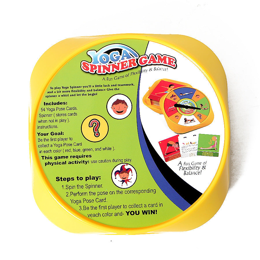 Parent-Child Interactive Yoga Spinner Game