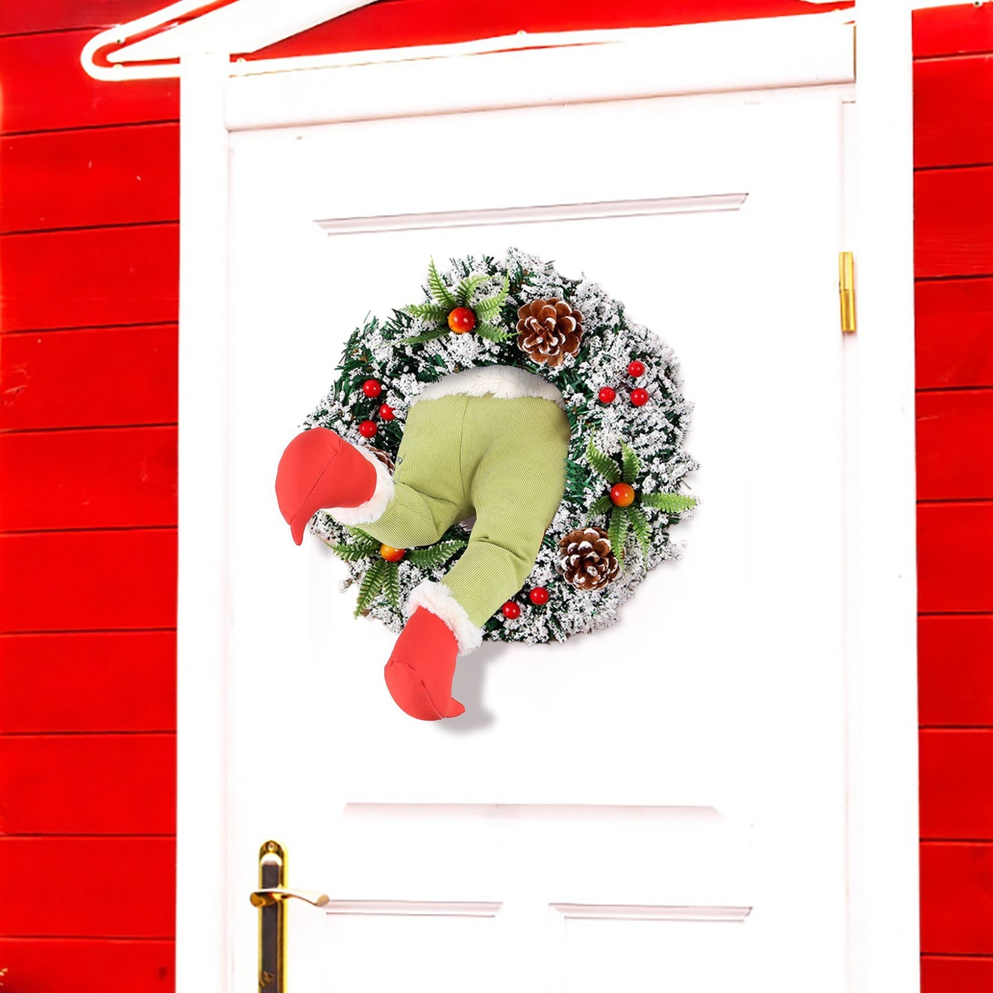 Świąteczny wieniec złodzieja Grinch