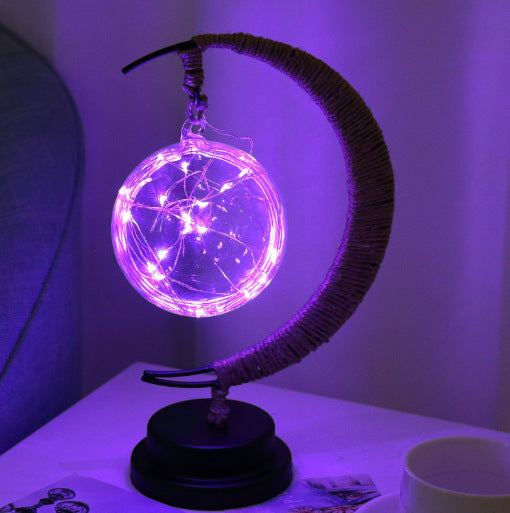 LED Moon Shaped Night Light