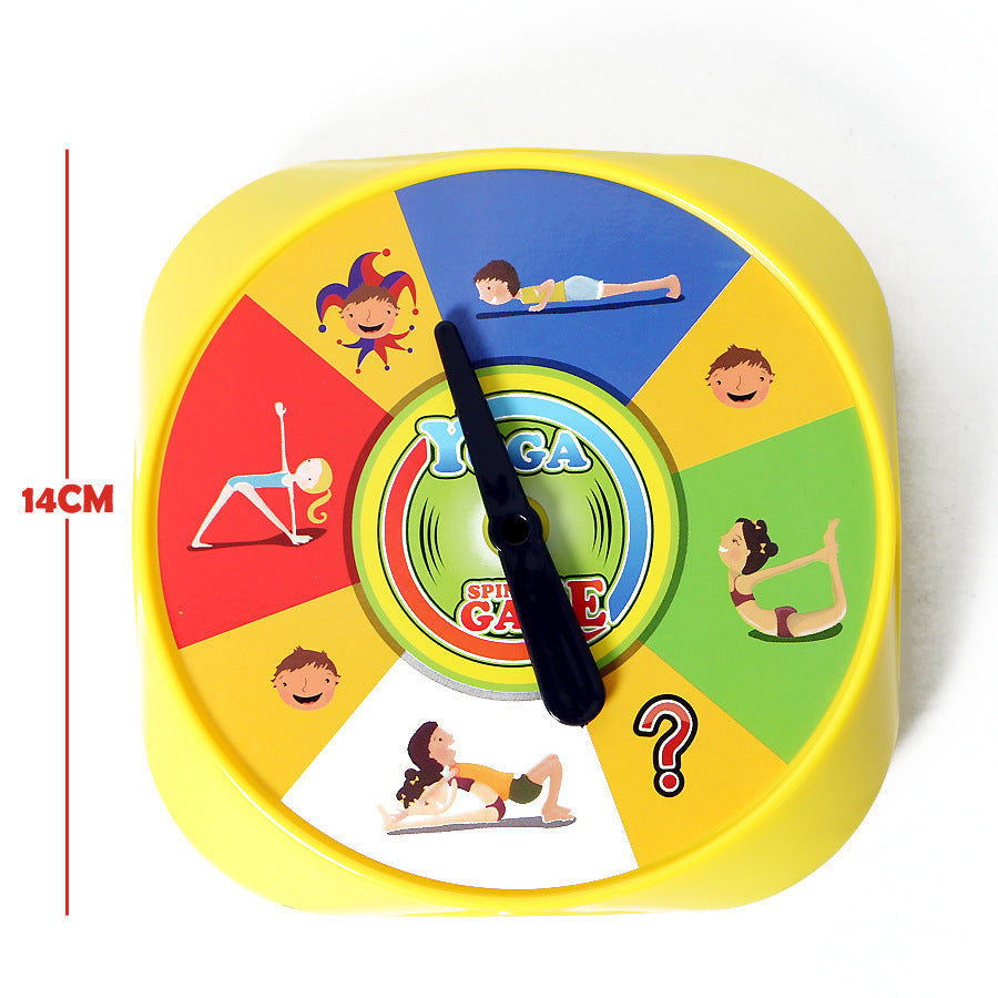 Parent-Child Interactive Yoga Spinner Game