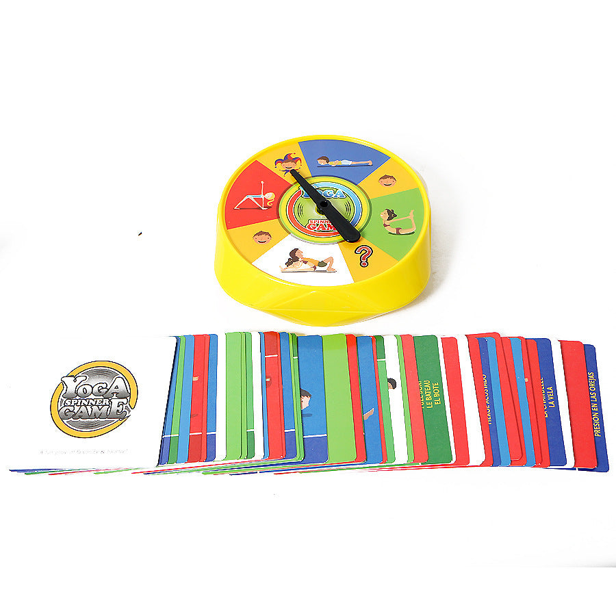 Parent-Child Interactive Yoga Spinner Game