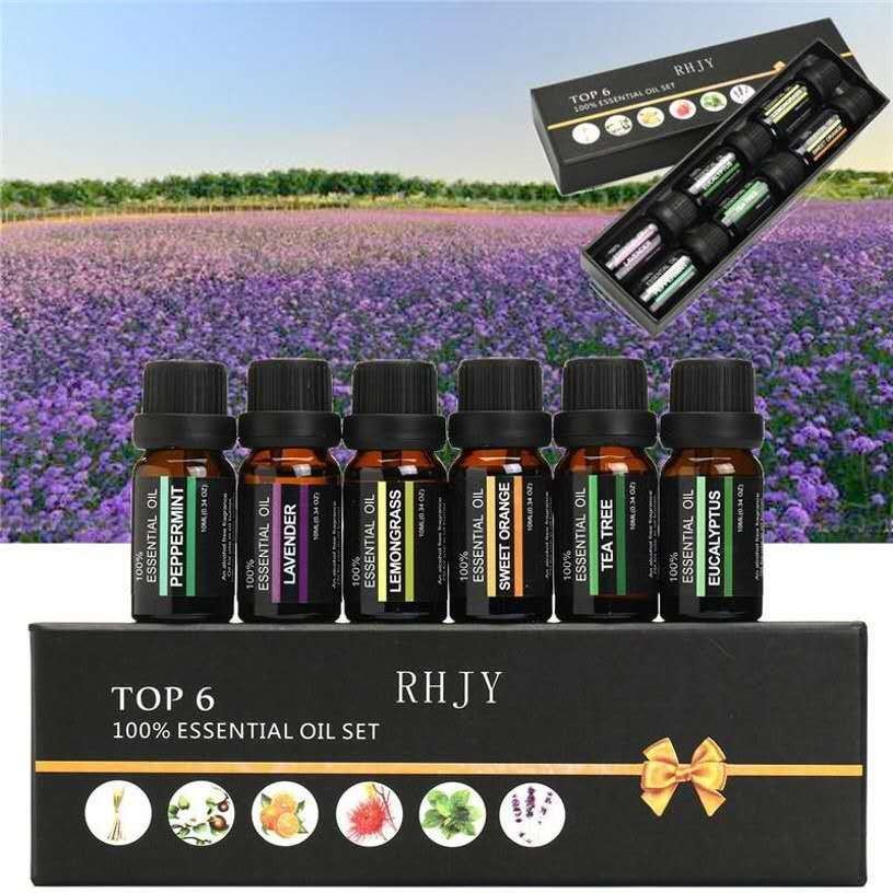 Essential oil massage aromatherapy set