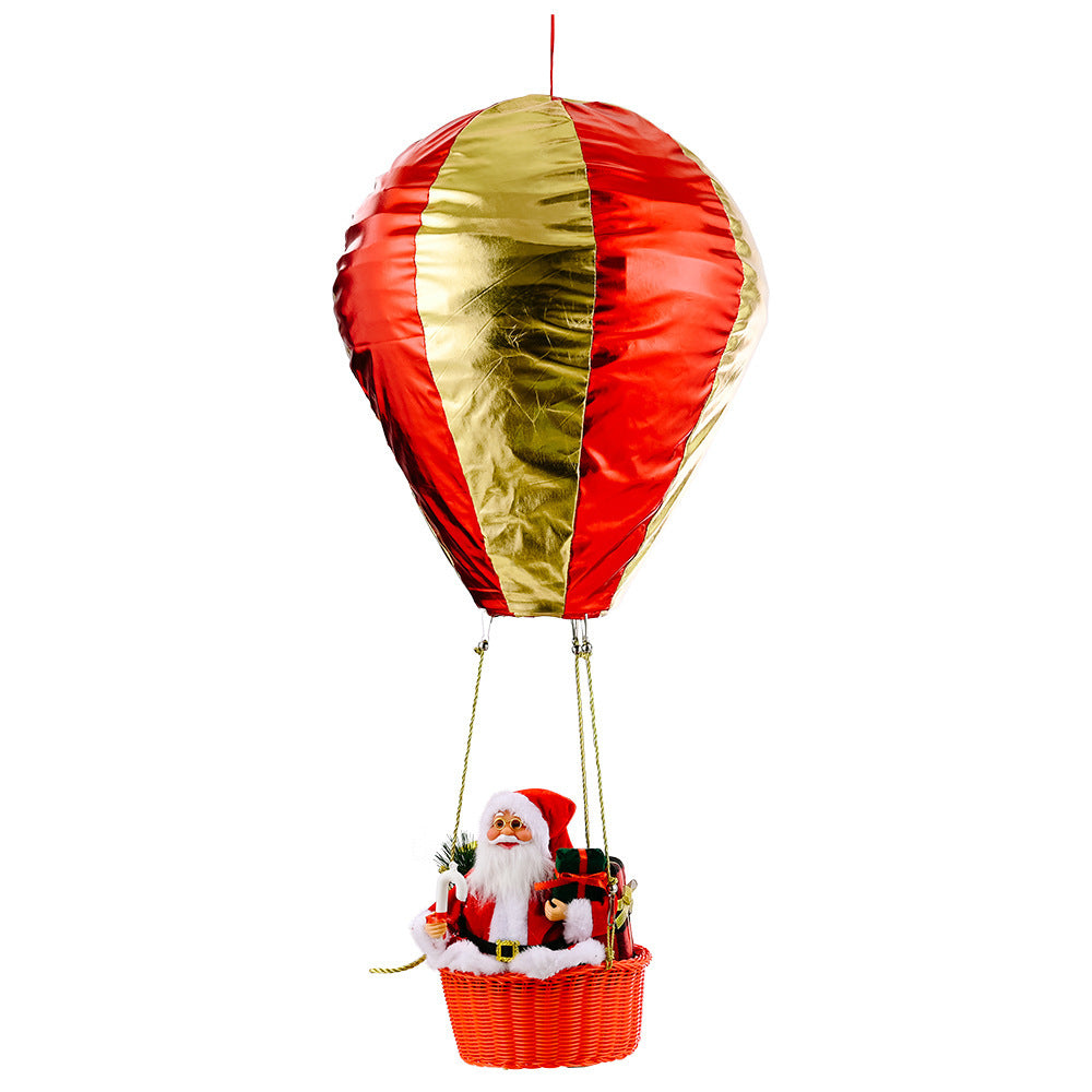 Świąteczne dekoracje z balonów na ogrzane powietrze