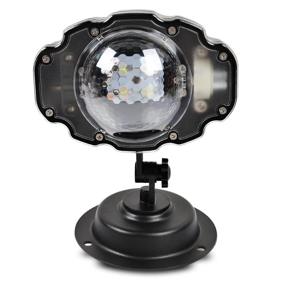 Projektor oświetlenia świątecznego LED Lampa projekcyjna ze śniegiem