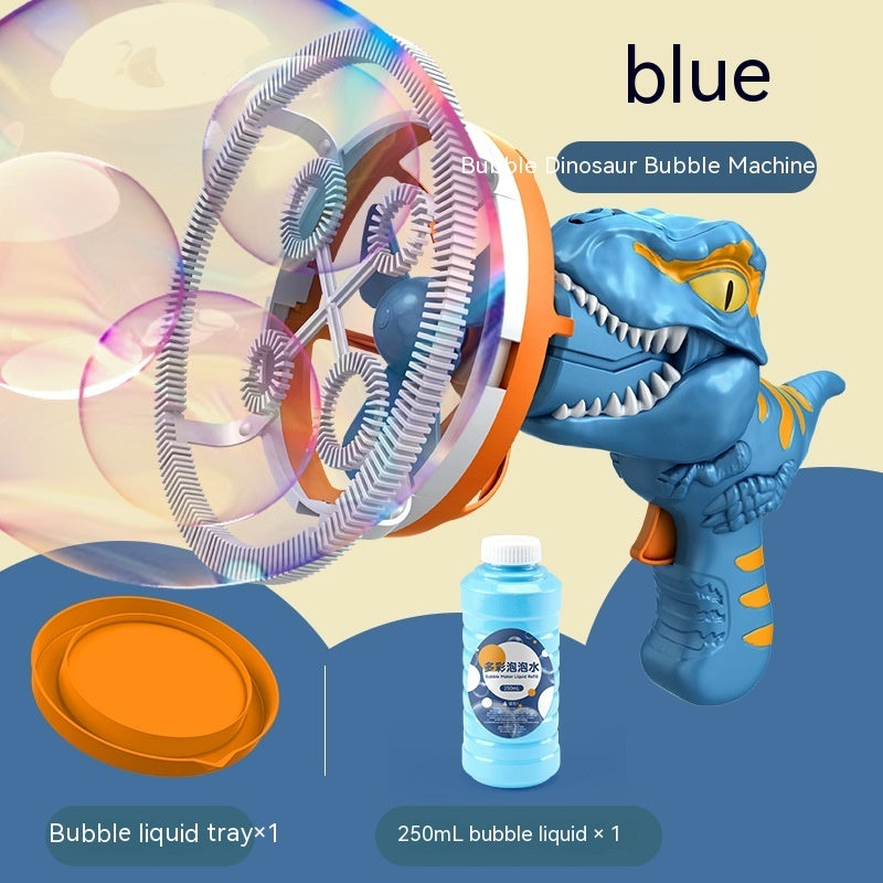 Blue Bubble Blowing Machine