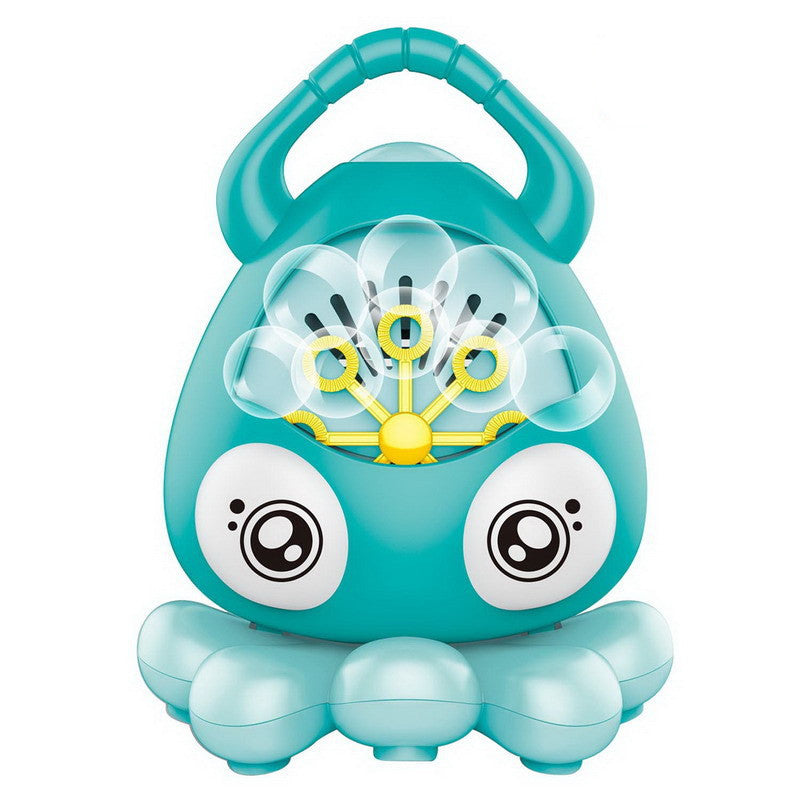 Blue Octopus Bubble Machine