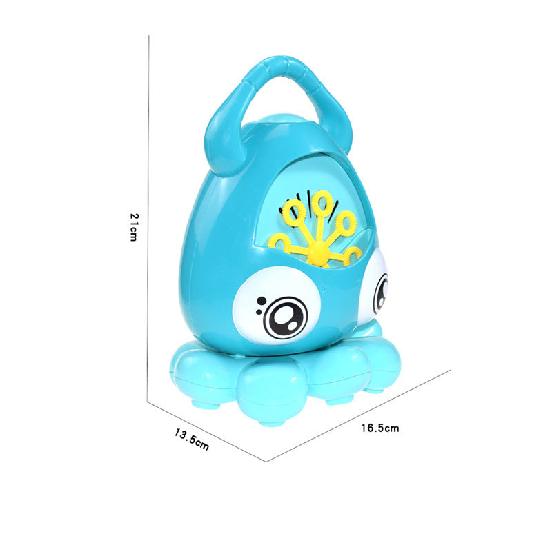 Blue Octopus Bubble Machine Dimensions