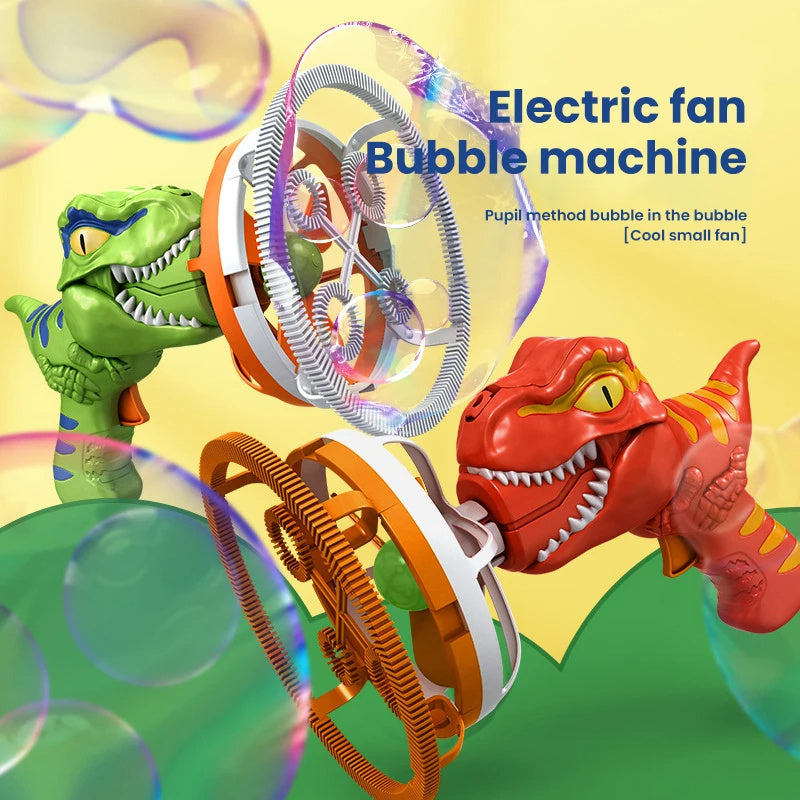 Electric Fan Bubble Machine