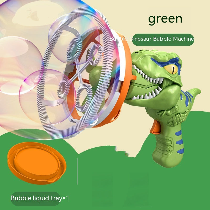 Green Bubble Blowing Machine