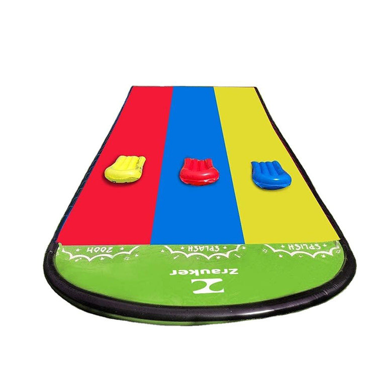 Inflatable Triple Water Slide for Kids