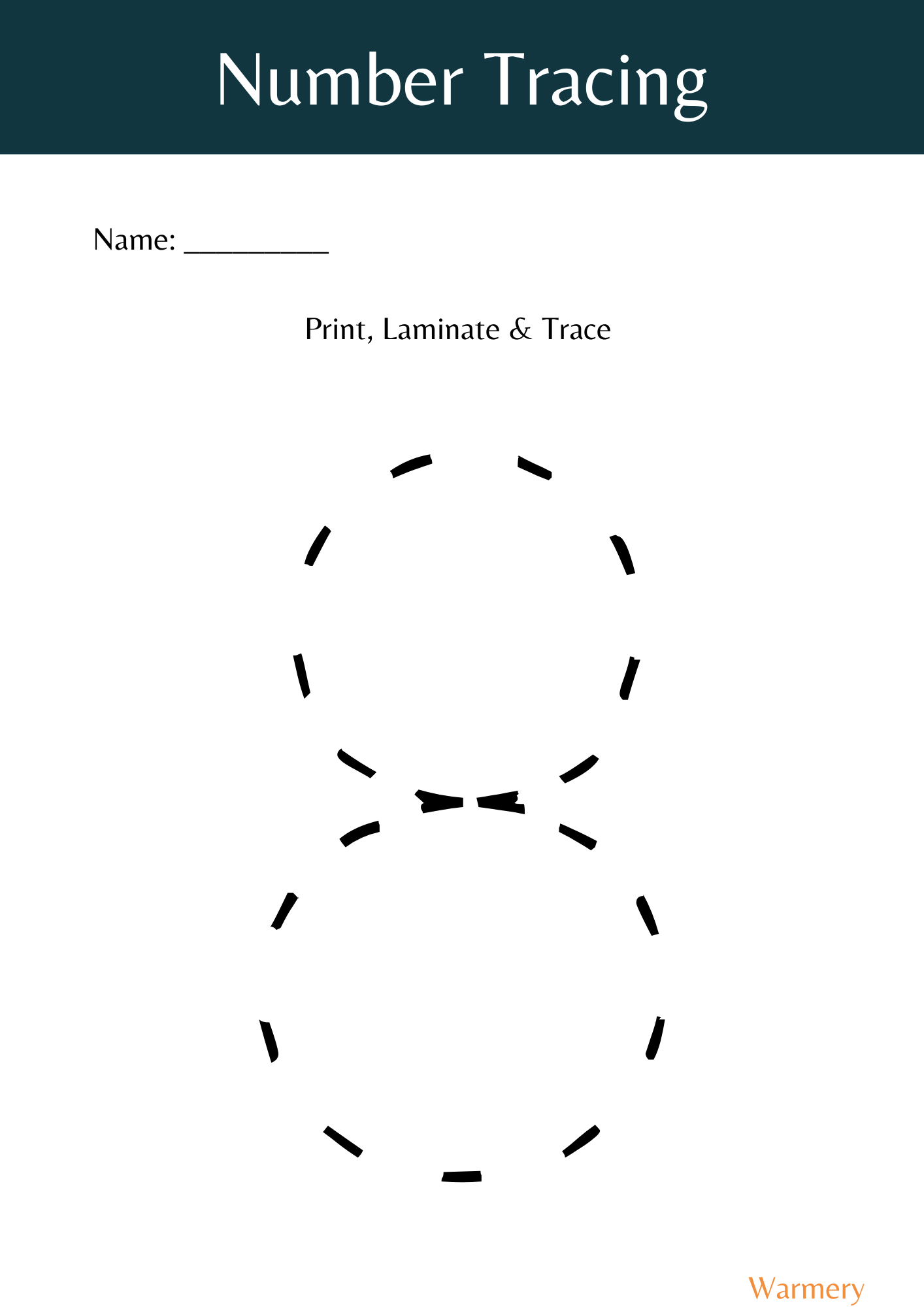 Number_8_Tracing