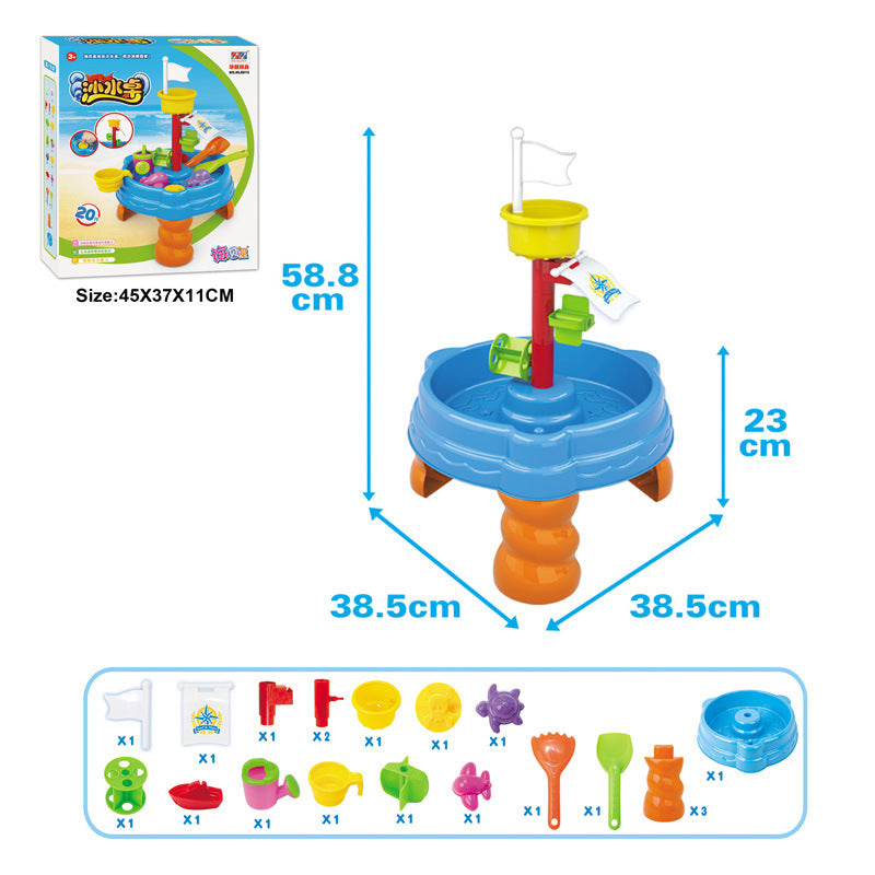 Pirate Ship Sand & Water Play Table Dimensions