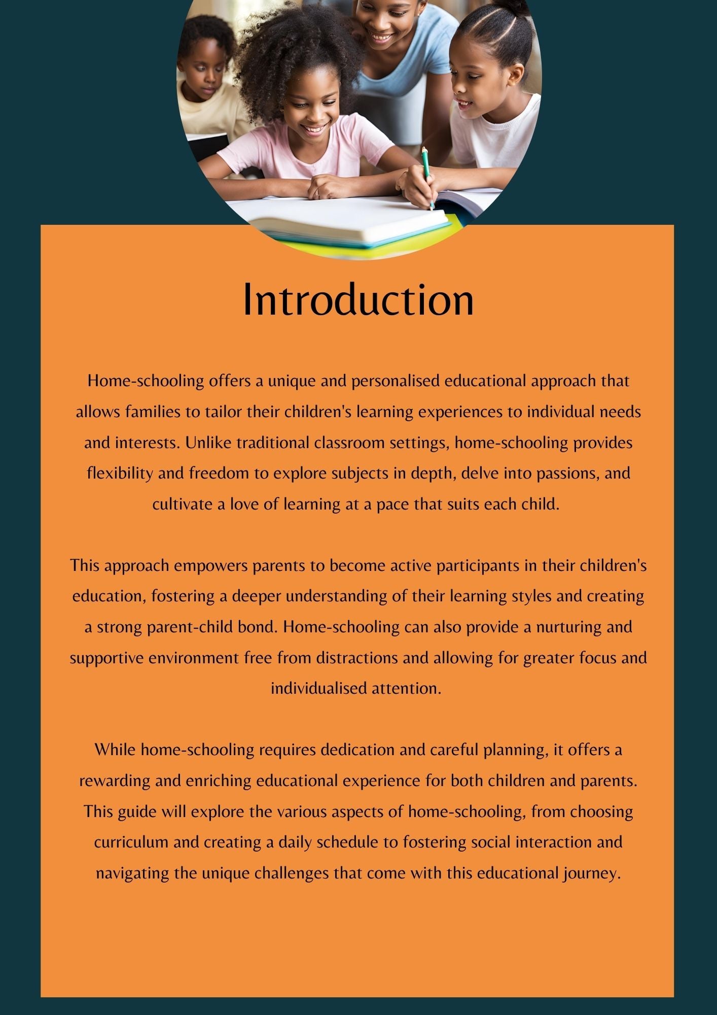 Warmery Home Schooling Ebook Introduction