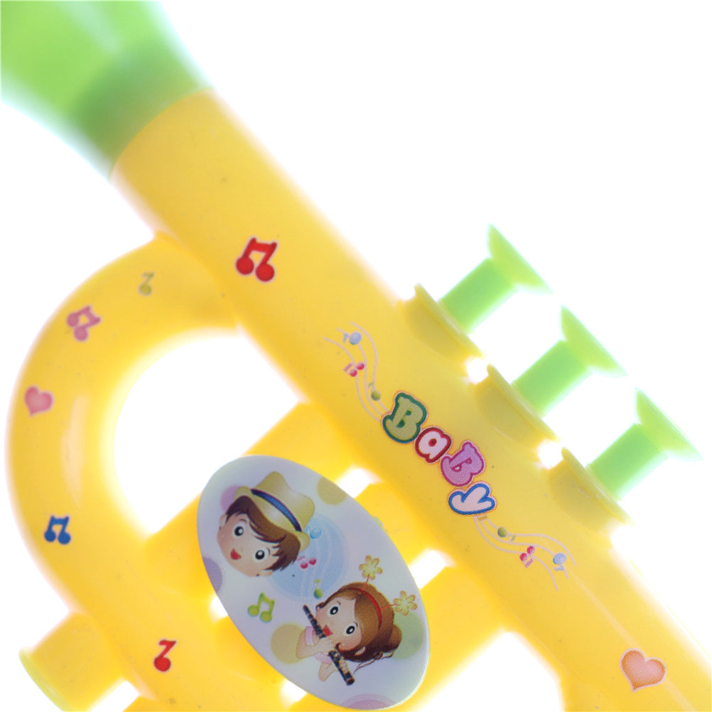Yellow Horn Bubble Toy Up Close