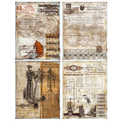 Retro Style Journal Stickers