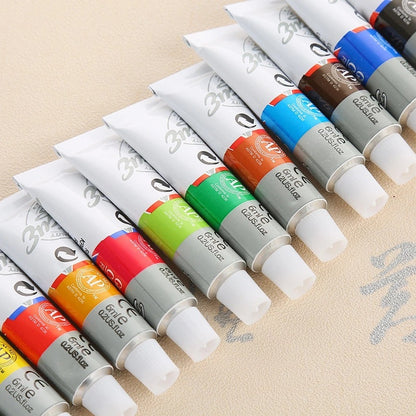 12 Colours Gouache Paint Set for Beginners