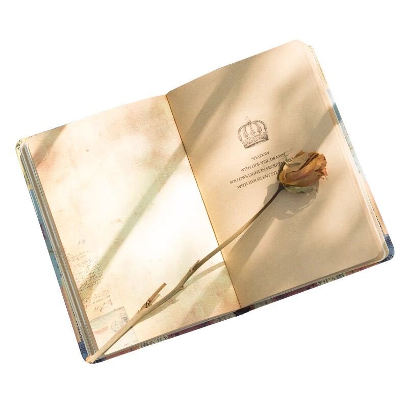 Retro Hardcover Notebook