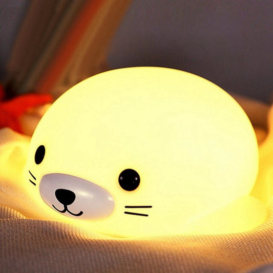 Silicone seal night light for kids