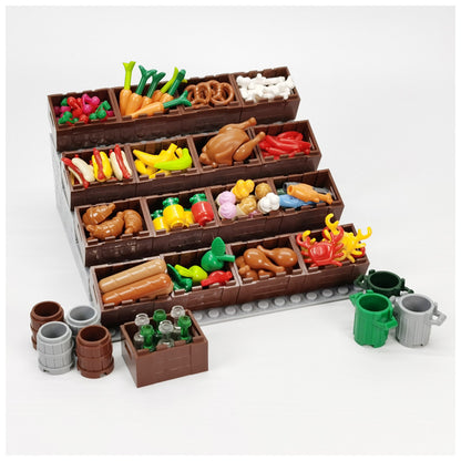 Creative Food Building Blocks for Kids