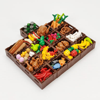 Creative Food Building Blocks for Kids