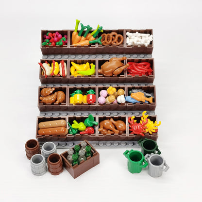 Creative Food Building Blocks for Kids