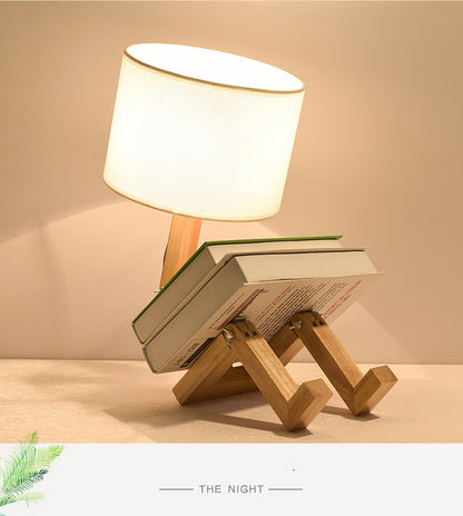 Wooden Table Lamp