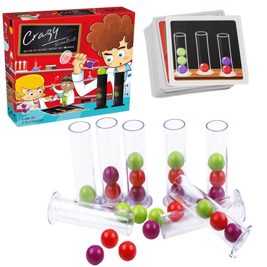 Mad Scientist Parent-Child Interactive Cognitive Board Game