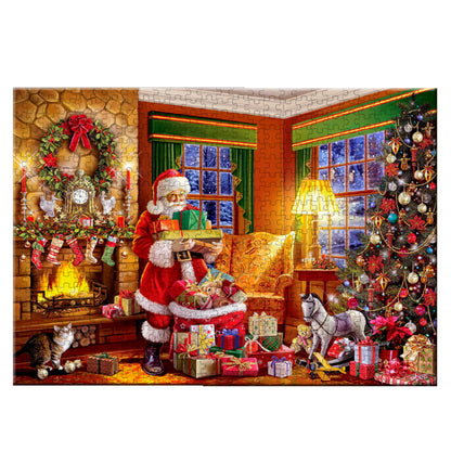 Children Cartoon Santa Puzzle