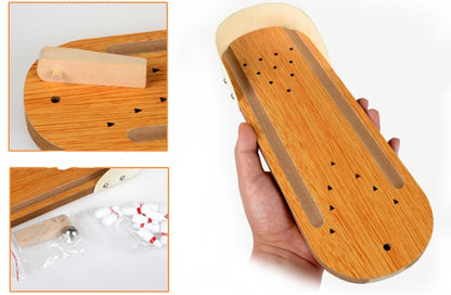 Children's educational Mini Bowling Wooden Toy