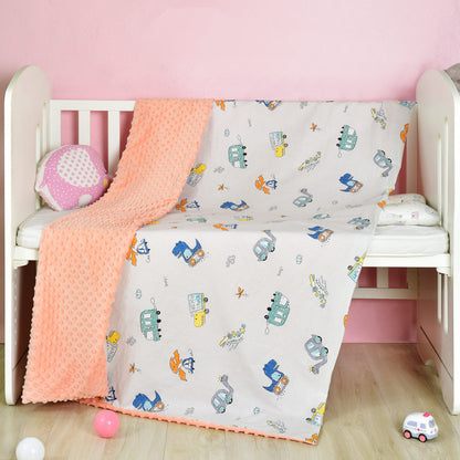 Cotton Cartoon Baby Comfort Blanket