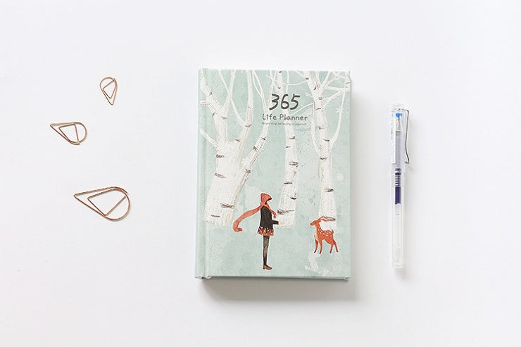 Simple 365 days Life Planner Notebook