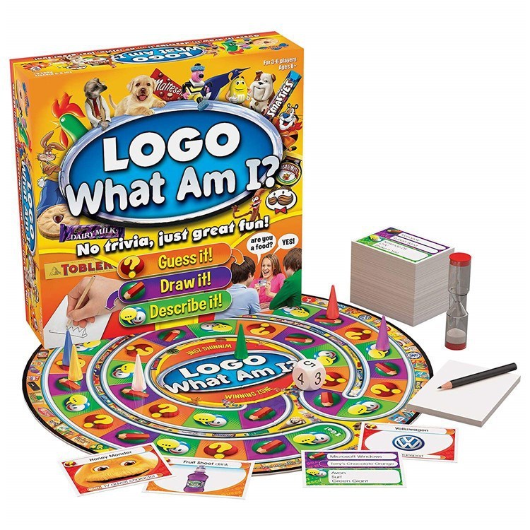 Logo What Am I Board Game