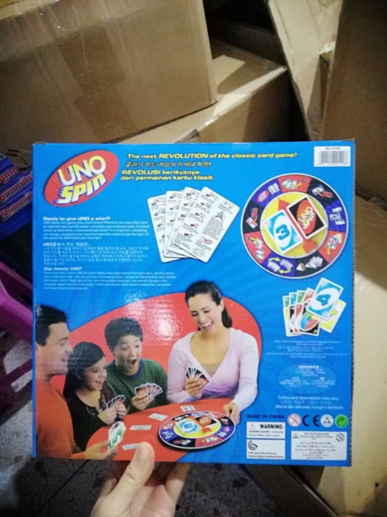 Uno Spin Board Game