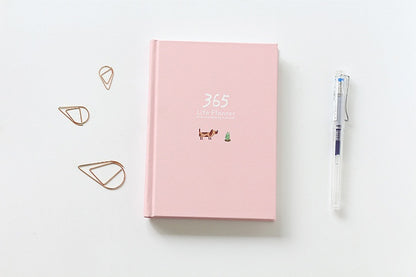 Simple 365 days Life Planner Notebook