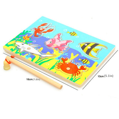 Jigsaw Fishing Board Puzzle Toy