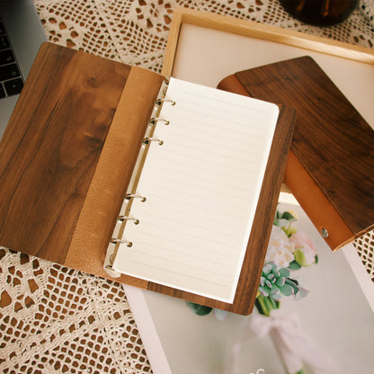 Walnut Loose Journal