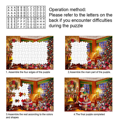 Children Cartoon Santa Puzzle