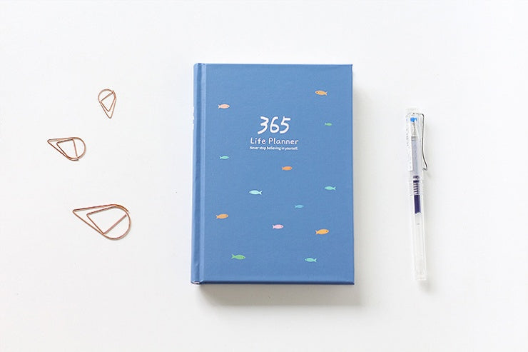 Simple 365 days Life Planner Notebook