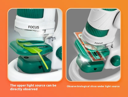 Children's Microscope Portable Scientific Experiment Set