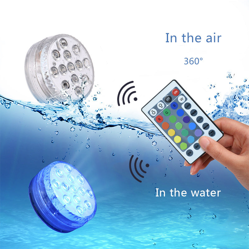 Led Submersible Light Waterproof Underwater Bath Lamp