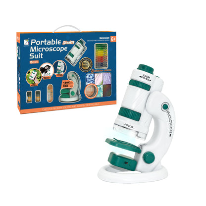 Children's Microscope Portable Scientific Experiment Set