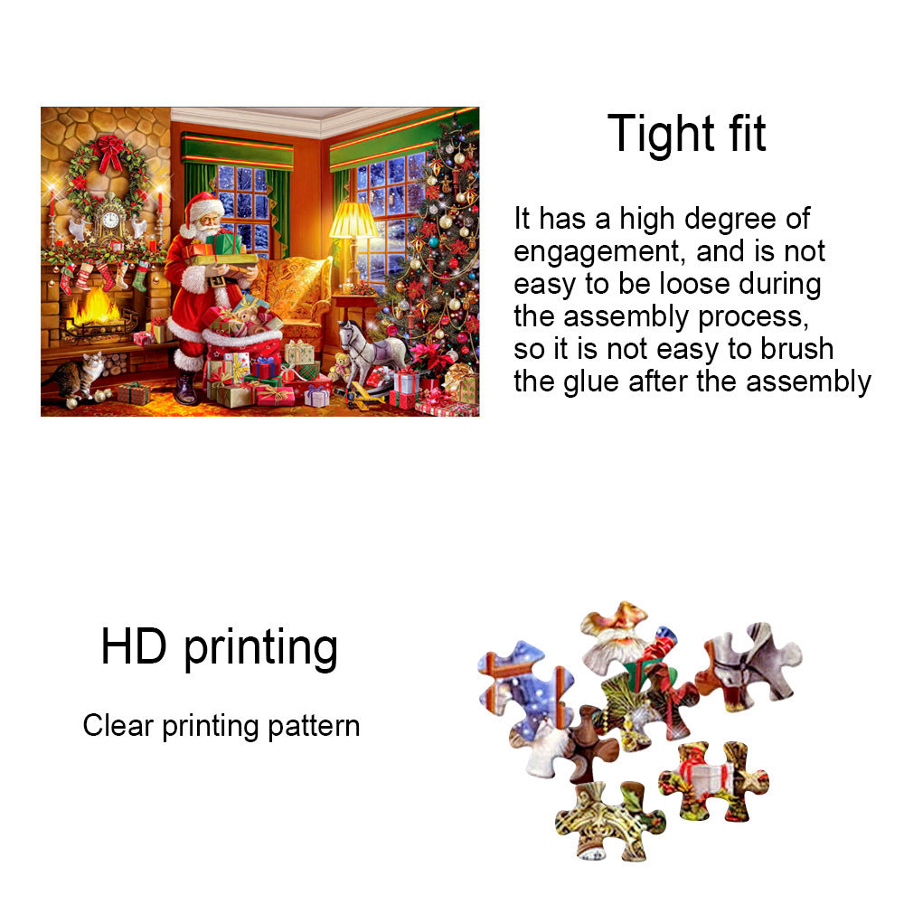 Children Cartoon Santa Puzzle