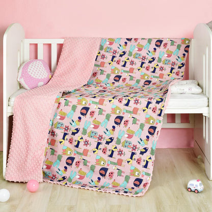 Cotton Cartoon Baby Comfort Blanket