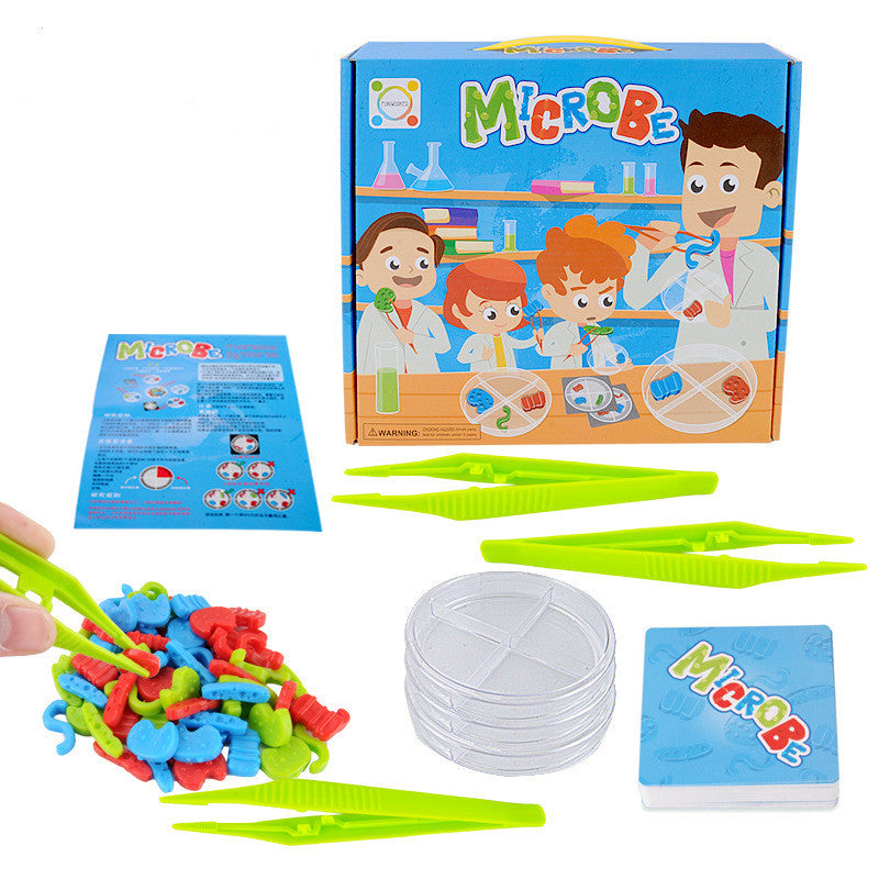 Crazy Scientist Bacteria Microbe Experiment Parent-Child Interactive Table Game