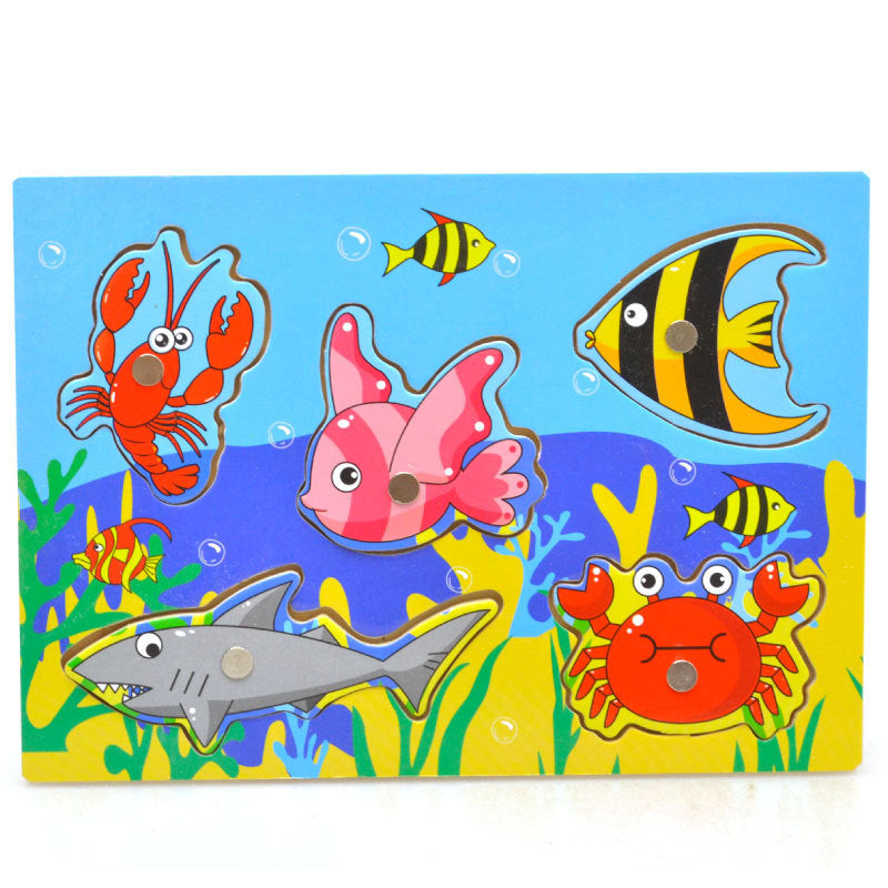 Jigsaw Fishing Board Puzzle Toy