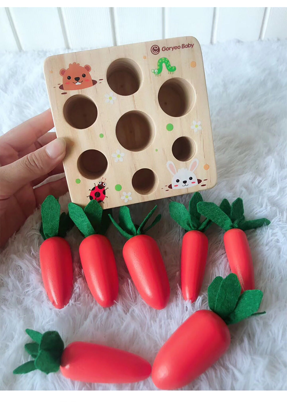 Educational Harvest Carrots toy for Children