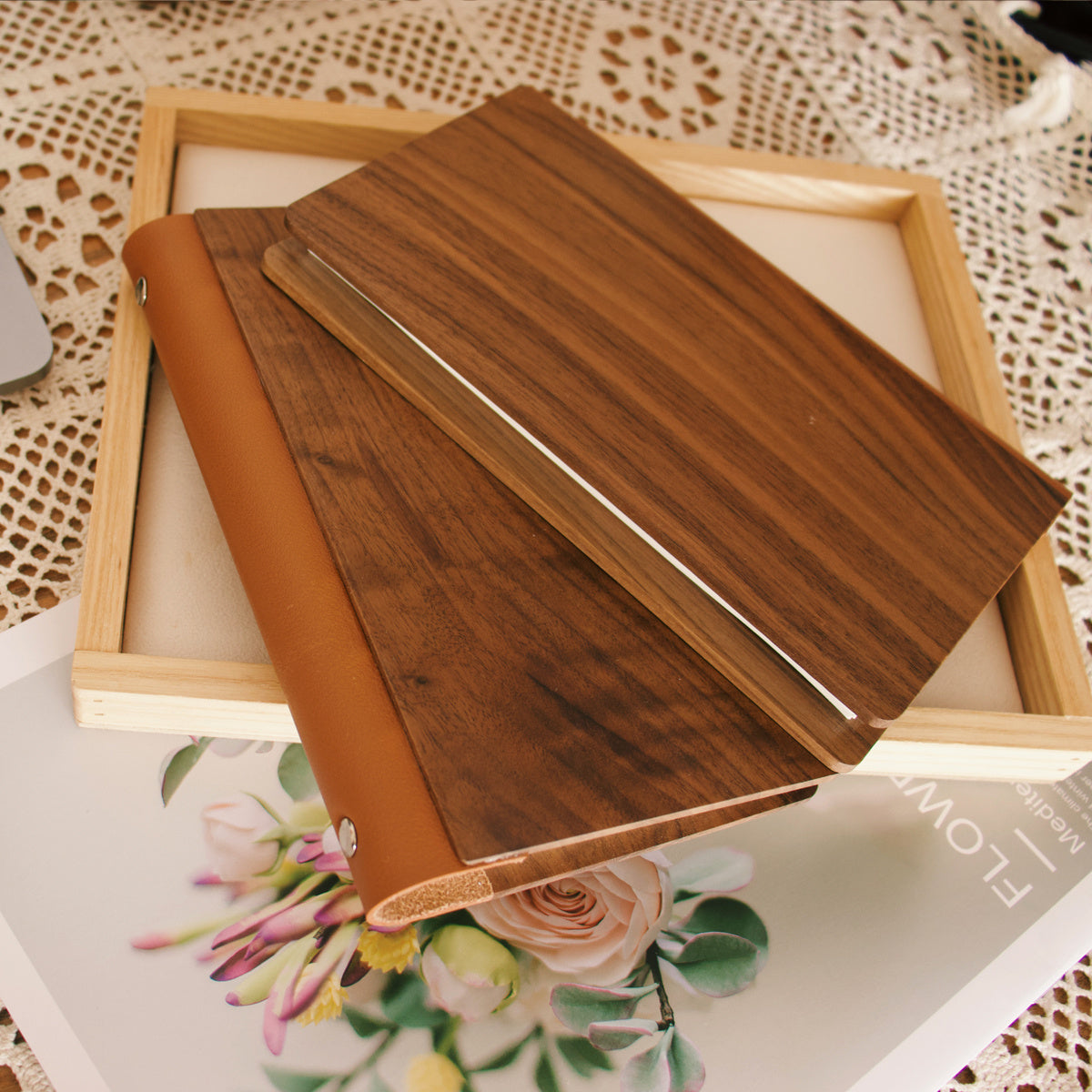 Walnut Loose Journal