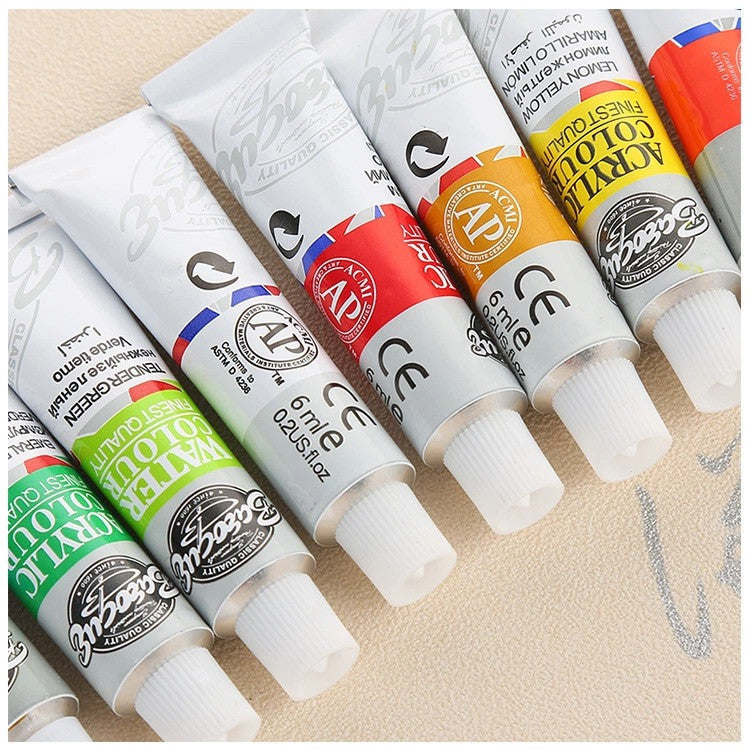 12 Colours Gouache Paint Set for Beginners