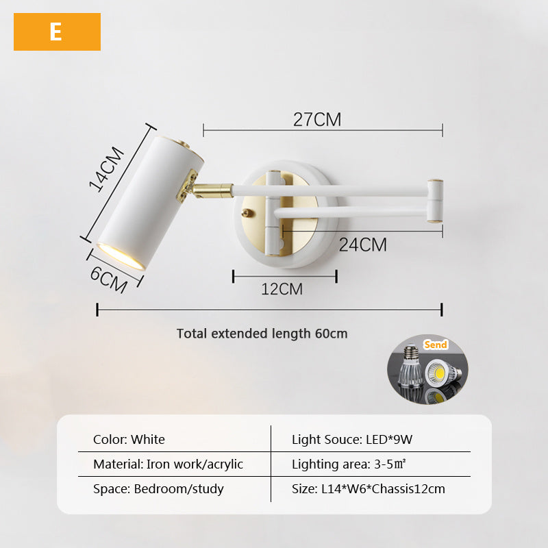 LED Study Reading Wall Lamp