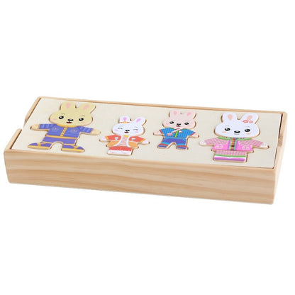 Dressing Changing Animal Puzzle